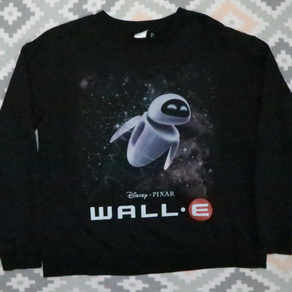 Disney Tops - DISNEY x PIXAR Wall-E 2008 Crewneck Sweatshirt